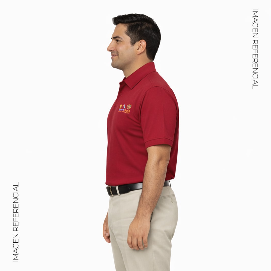 POLO UNIFORME DOCENTE VARON COLOR GUINDA3