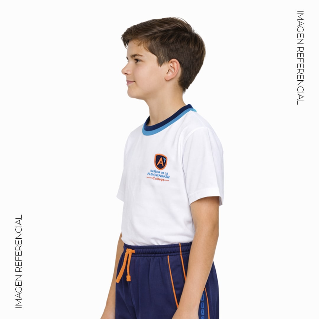 Polo educación física unisex - Ascensión College3