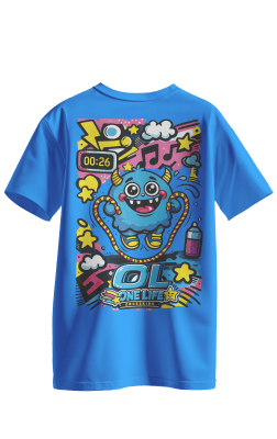 POLERA KIDS ROPE - TURQUESA
