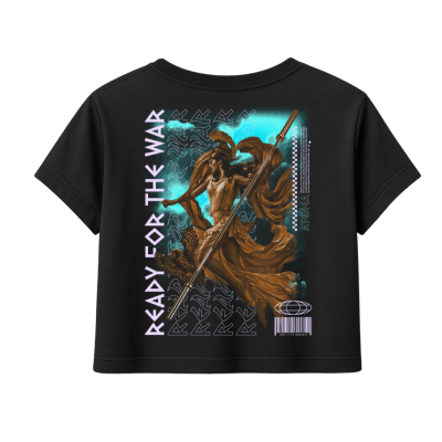 CROP C/MANGAS ATENEA - NEGRO