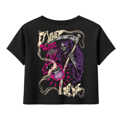 CROP C/MANGAS PROTEINA - NEGRO