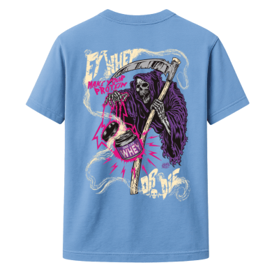 POLERA POLO PROTEINA - CELESTE OSCURO