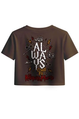 CROP C/MANGAS RELIQUIAS - CAFE