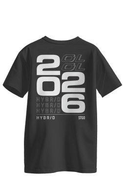 POLERA POLO HYBRID ATHLETIC - NEGRO