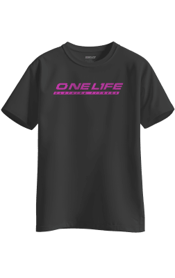 POLERA POLO LOGO FUCSIA - NEGRO