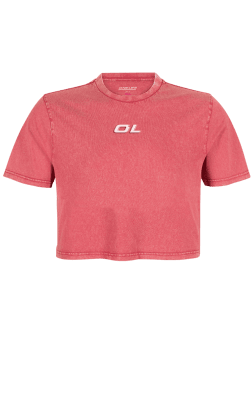 CROP C/MANGAS ACID MINIMAL - ROSA