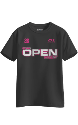 POLERA POLO OPEN2026 - NEGRO