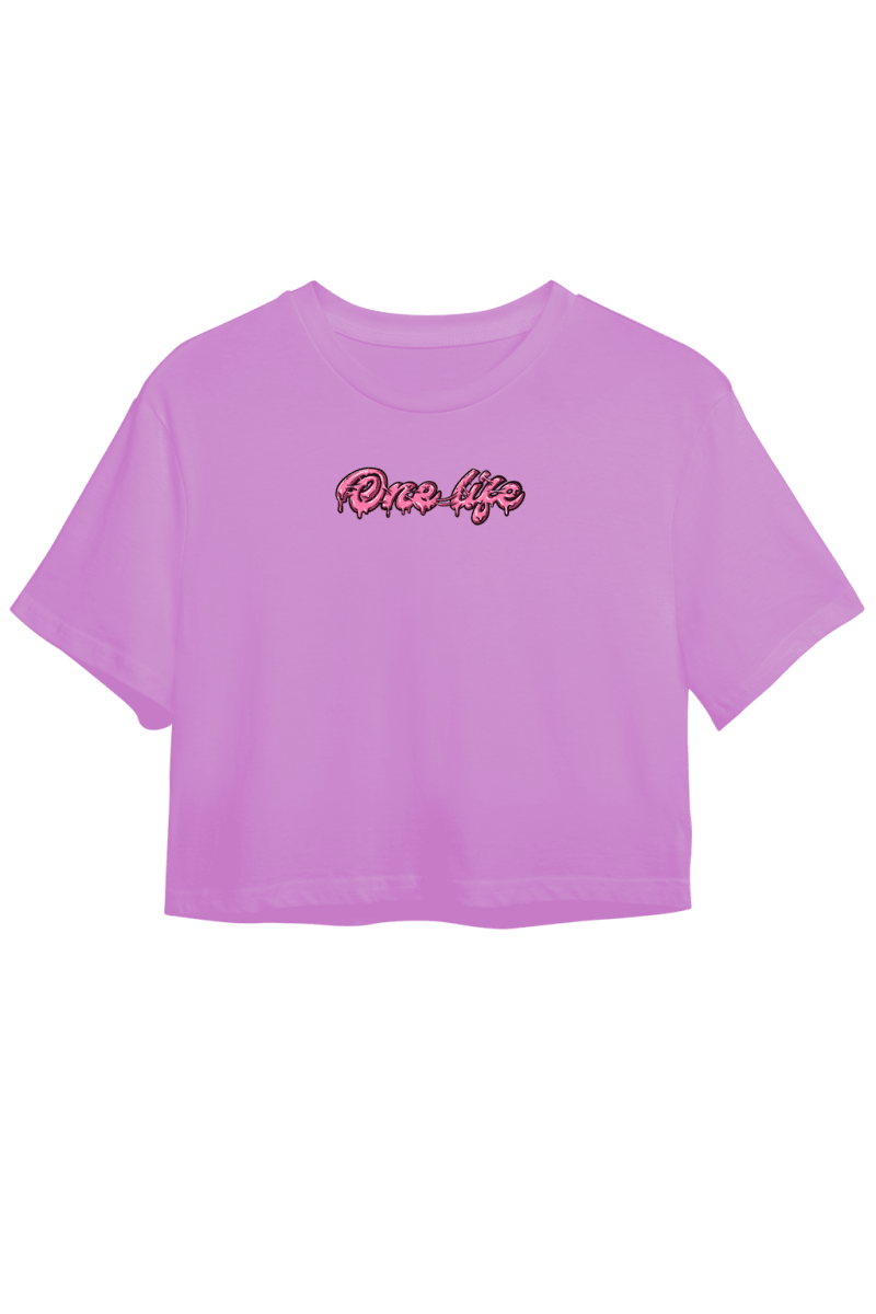 CROP C/MANGAS CHICLE - ROSADO2