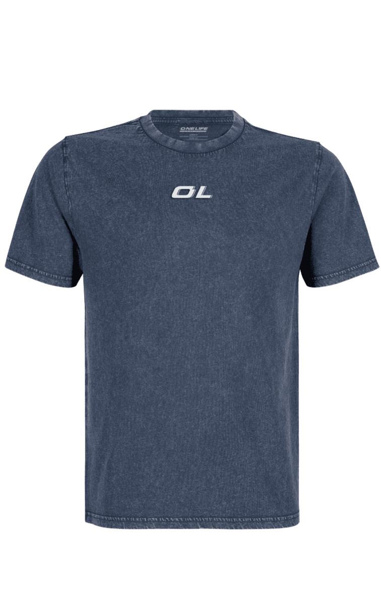 POLERA POLO ACID MINIMAL - AZUL1