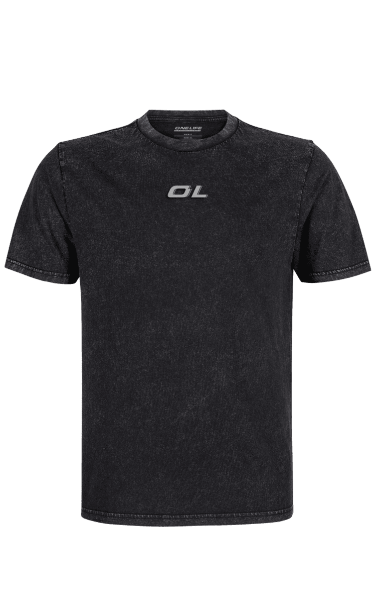 POLERA POLO ACID MINIMAL - NEGRO1