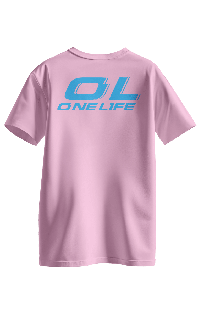 POLERA POLO LOGO CELESTE - ROSADO2