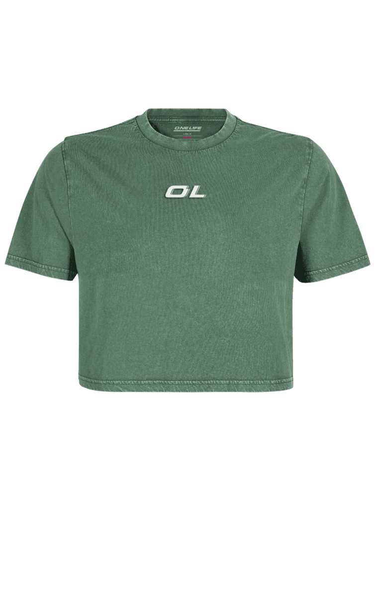 CROP C/MANGAS ACID MINIMAL - VERDE1