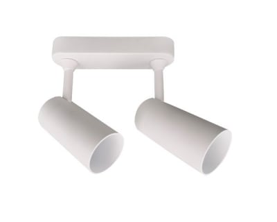 BARRA 2 LUCES  BCO MATE