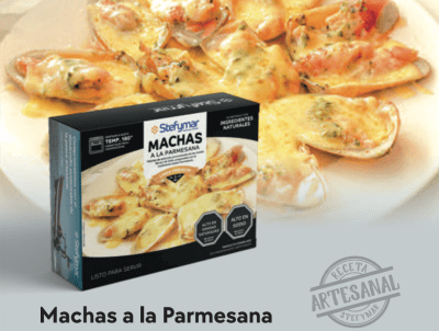 Machas a la parmesana