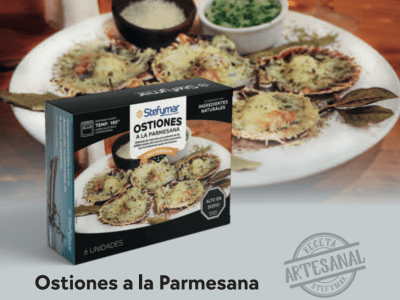 Ostión a la parmesana