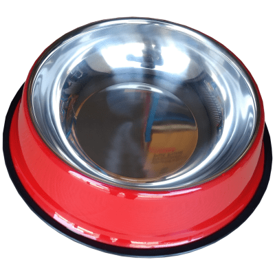 PLATO ACERO INOX PINTADO 710 ML.