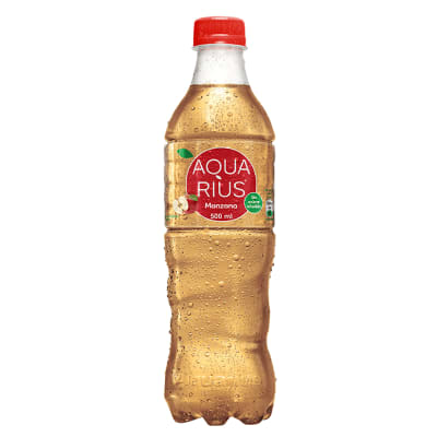 AQUARIUS 500 ML AGUA SABORIZADA MANZANA