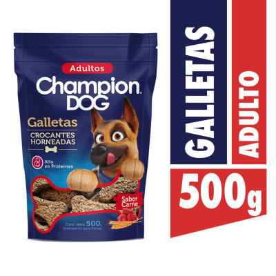 CHAMPION DOG 500 GRS. GALLETA ADULTO1