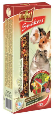 FRUIT SMAKERS FOR RODENTS AND RABBIT VEGETABLE