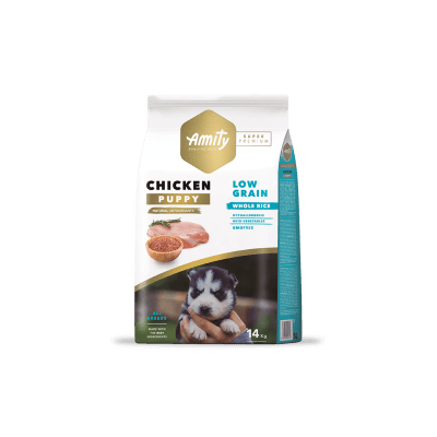 AMITY DOG PUPPY POLLO 4 KG.