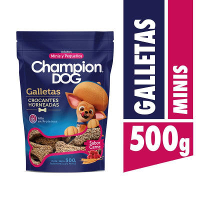 CHAMPION DOG 500 GRS. GALLETA ADULTO R. PEQ.