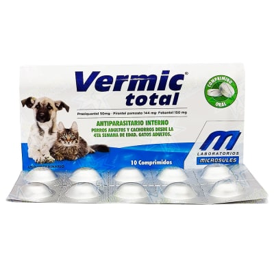 VERMIC TOTAL BLISTER 10 UNID1