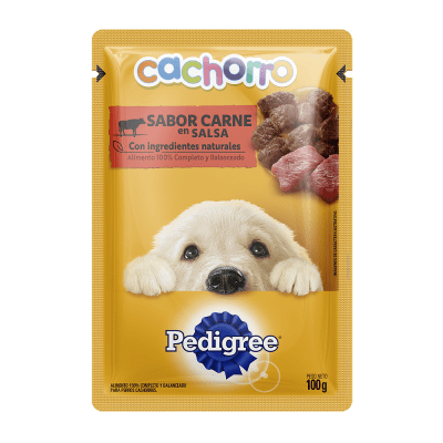 PEDIGREE 85 GRS. POUCH. CACHORRO