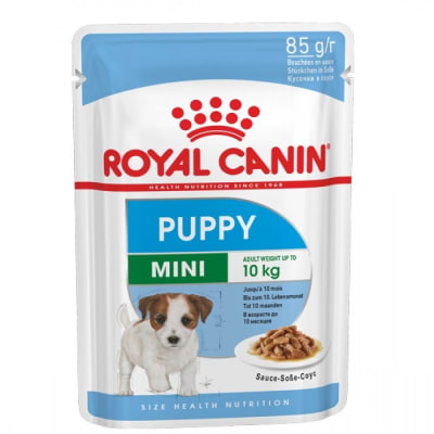 ROYAL CANIN 85 GRS. POUCH PERRO MINI PUPPY1