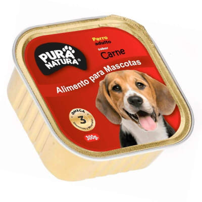PURA NATURA 300 GRS. PERRO CARNE