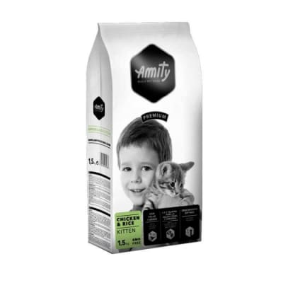 AMITY PREMIUM CAT KITTEN CHICKEN AND RICE