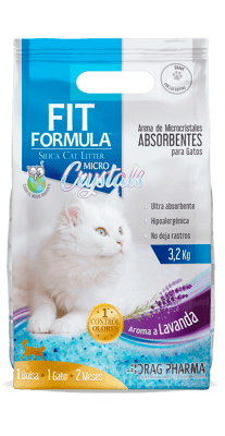 FIT FORMULA ARENA CRISTALES LAVANDA 3,2 KG.