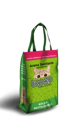 TOP K9 ARENA BOLSA REUTILIZABLE MANZANA 15 KG.1