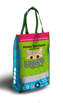 TOP K9 ARENA BOLSA REUTILIZABLE TALCO BEBE 15 KG.1