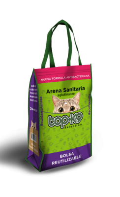 TOP K9 ARENA BOLSA REUTILIZABLE LAVANDA 15 KG.