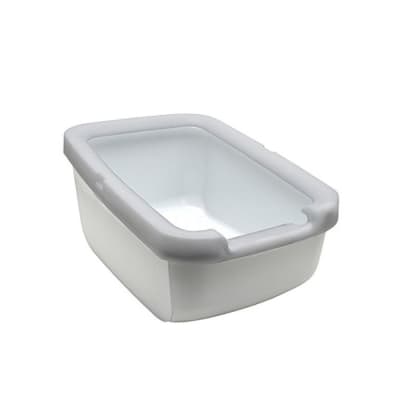 CAT IT BAÑO GRANDE BORDE GRUESO-GRIS CLARO