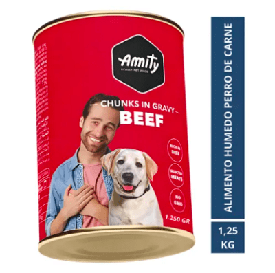 AMITY DOG 1250 GRS. CHUNKS