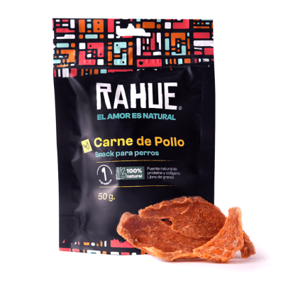 RAHUE SNACK CARNE DE POLLO 50 GRS.