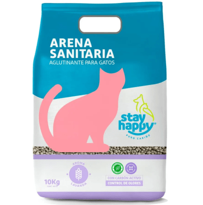 STAYHAPPY ARENA 10 KG AGLUTINANTE LAVANDA