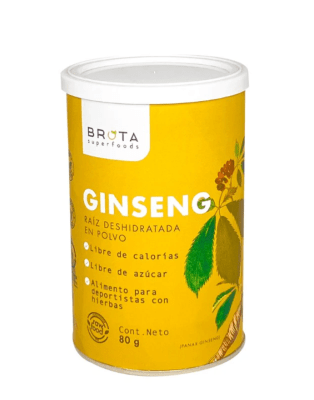 BROTA GINSENG (EN POLVO) 80 GRS
