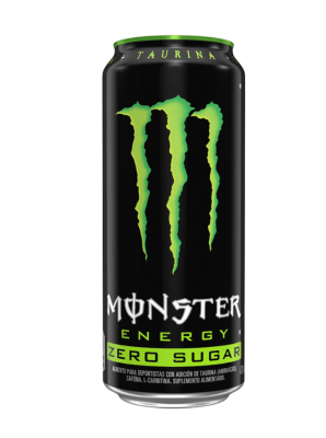 MONSTER 473 ML. ENERGY ZERO SUGAR GREEN