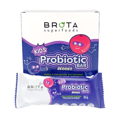 BROTA PROBIOTIC BAR KIDS 5 BARRITAS SABOR BERRIES