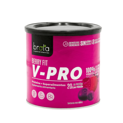 BROTA V-PRO PROTEIN BAR 650 GRS. BERRY FIT