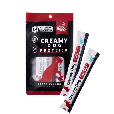 STAYHAPPY CREAMY DOG PROTEICO VACUNO
