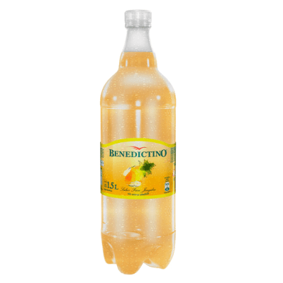 BENEDICTINO AGUA SABORIZADA 1,5 ML. PIÑA JENGIBRE1