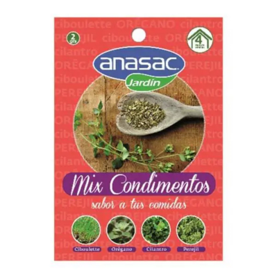 SEMILLA MIX CONDIMENTOS ANASAC