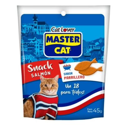 MASTER CAT 45 GRS. SNACK SALMON A LA PARRILLA