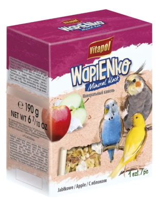 VITAPOL BLOQUE DE MINERAL MANZANA PARA AVES
