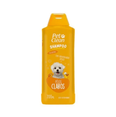 PET CLEAN 700 ML. SHAMPOO Y ACONDICIONADOR PELOS CLAROS