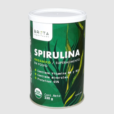 BROTA ESPIRULINA ORGANICA (EN POLVO) 230 GRS