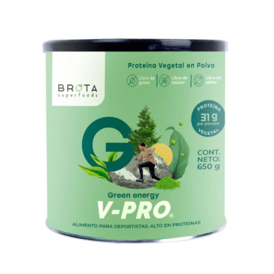 BROTA V-PRO PROTEIN BAR 650 GRS. GREEN ENERGY